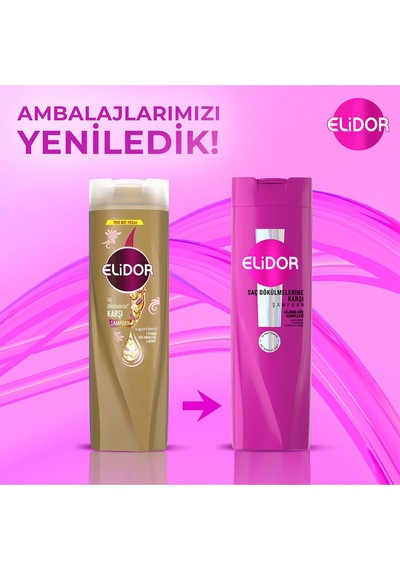 Saç Bakım Şampuanı Saç Dökülmelerine Karşı 400 Ml X3 Tüm Saç Tipleri
