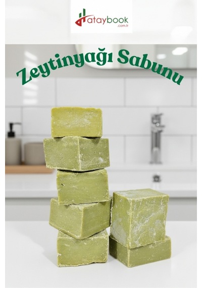 Doğal Zeytinyağı Sabunu 6 Adet 900gram Doğal