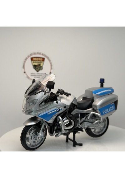 Bmw R1250 Rt-p Polis Motosikleti - 1:18 Ölçek 12cm Kutulu Standlı Diecast Model
