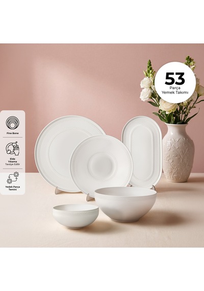 Emsan Virgo 53 Parça 12 Kişilik Yemek Takımı Diğer