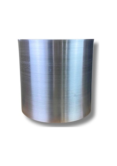 Cihan Çiçekçilik Galvaniz Saksı 12x12 Paslanmaz Metalik  Çelik