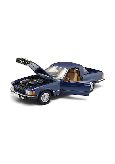 Kk Scale 120183 1/12 Mercedes-benz 450 Slr107 1985 Blue Metallic