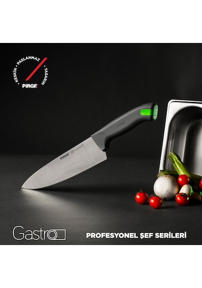 Pirge Gastro Şef Bıçağı 16 Cm Gri 37159 Diğer