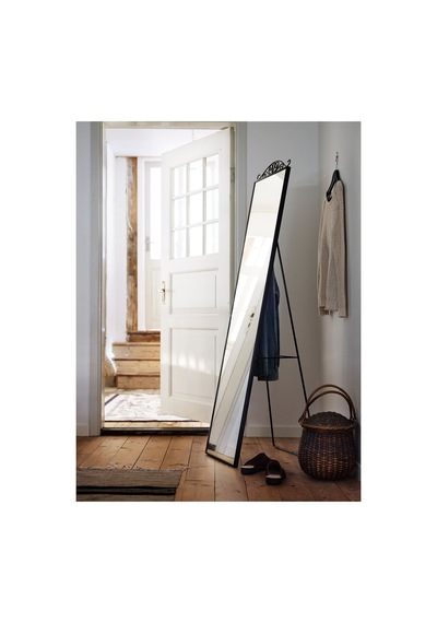 Ikea Karmsund Ayaklı Boy Aynası 40x167 Cm Siyah