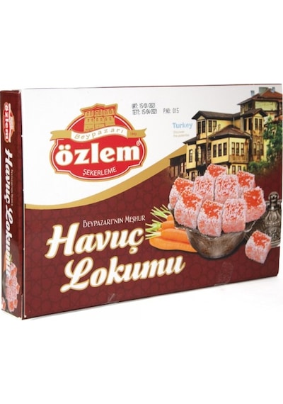 Tadım Kurun Fırını Havuç Lokumu 500 G