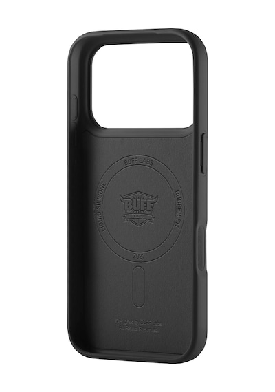 Buff Apple iPhone Uyumlu 18 Pro /17 Pro Magsafe Rubber Fit Kılıf Black Siyah