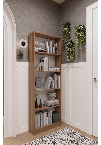 Asra Trend Petra Desen K002 5 Raflı Kitaplık 56 Cm Genişlik Dar Alan Uyumlu Modern Kütüphane%100 Mdflam Dekoratif Raf Ünitesi Çok Renkli Asra Trend Petra Desen K002 5 Raflı Kitaplık 56 Cm Genişlik Dar Alan Uyumlu Modern Kütüphane%100 Mdflam Dekoratif Raf Ünitesi Çok Renkli