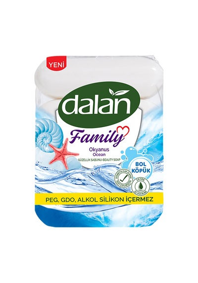 Dalan Family Okyanus Güzellik Sabunu 4x75 G 3 Adet Diğer
