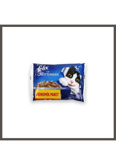 Felix Sığır Etli Kedi Pouch 4x85gr Nxrlvng
