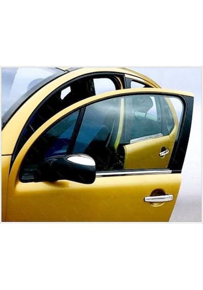 Famsotomotiv Citroen C3 Krom Cam Çıtası 4 Prç. 2002-2009 P. Çelik