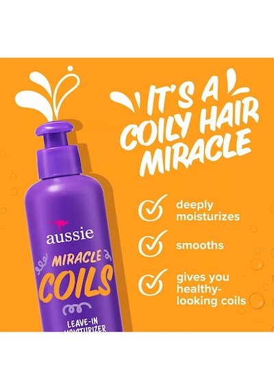 Aussie Miracle Coils Nemlendirici Durulanmayan Saç Kremi 251ml