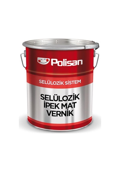Polisan Selülozik İpek Mat Vernik 12 Kg