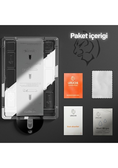 Tablet İle Uyumlu Ekran Koruyucu, Hizalama Aparatlı Kolay Kurulum, Hd Şeffaf Temperli Cam, 9h Dayanıklı, Hassas Dokunmatik 1, İpad Air 11-inch M4/m3/m2 2026/2025/2024