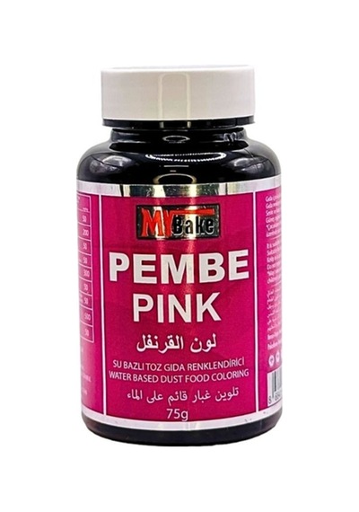Su Bazlı Toz Gıda Boyası Pembe 75 Gr
