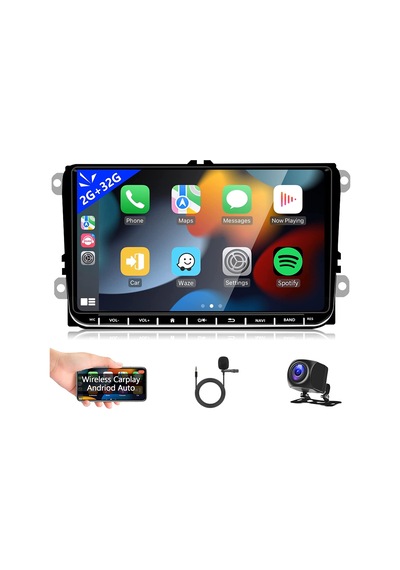 Volkswagen Transporter 2010-2019 9 Inç Kablosuz Carplay Android