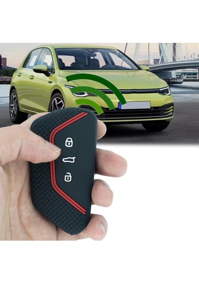 Volkswagen Golf Uyumlu 8 Passat Caddy Silikon Anahtar Kılıfı 485633399