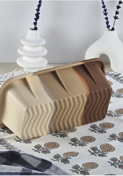 Silikon Kek Kalıbı - Baton Kek, Kurabiye Kalıbı - Isıya Dayanıklı, 1 Litre Çok Renkli