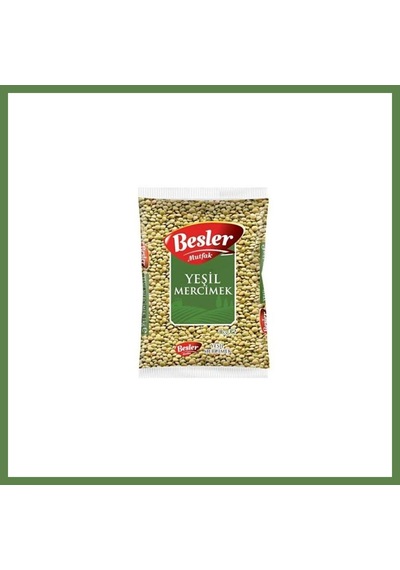 Bezos Besler Yeşil Mercimek 1 Kg Hb006
