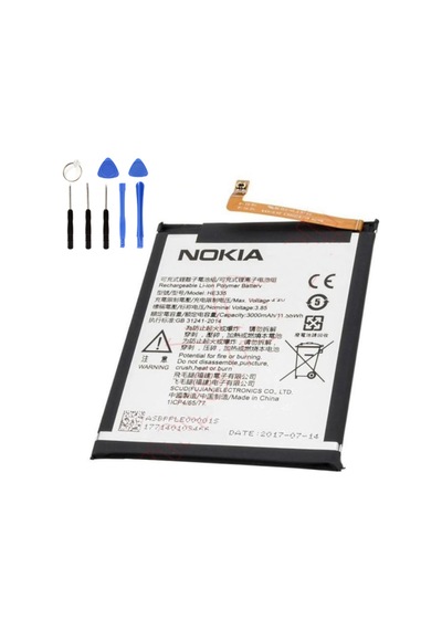 Nokia 6.1 Plus X6 Batarya Pil Tamir Seti