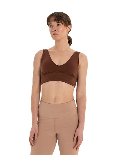 Inguz Ecovero Yoga Bra Kahverengi