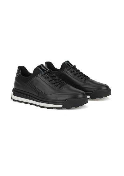 Ziya Erkek Hakiki Deri Sneaker 1611053z17602 Siyah 1611053z17602 000 41