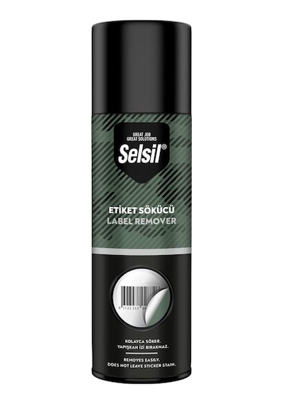 Selsil Yapışkan Ve Etiket Sökücü 200 Ml, Profesyonel Kazıma Aparatı