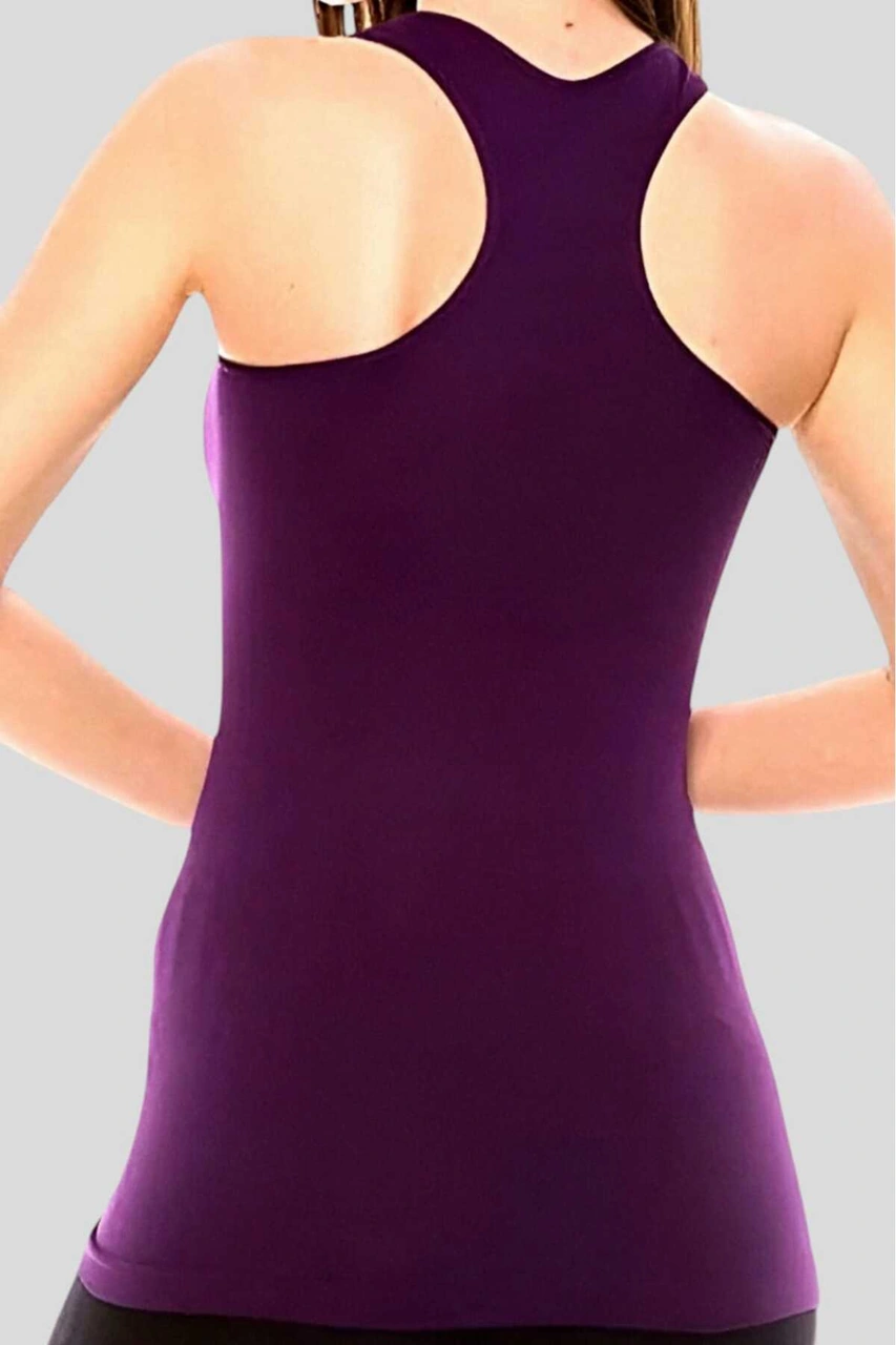 Tezzgelsin Kadın Sporcu Atlet Fitness Atlet Pilates Atlet Yoga Atlet Mor