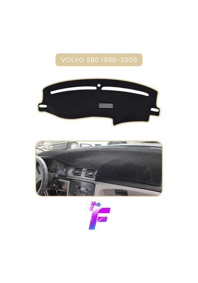 Volvo S80 1998-2006 Torpido Örtüsü Güneşten Korur Kolay Montaj Tam Uyum Tam Koruma C67