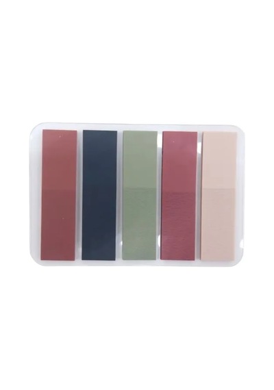 Sibga Tasarım Şeffaf Renkli Post-it & Kitap Ayracı-4