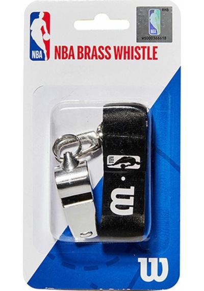 Wilson WTBA5000NBA NBA Kordonlu Pirinç Düdük Çok Renkli
