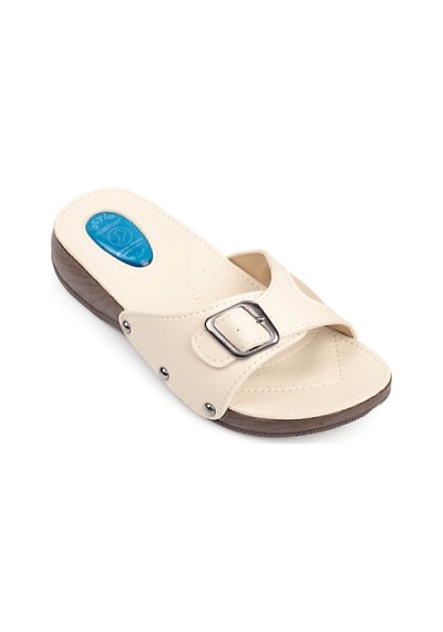 Comfort Style Siyo Ortopedik Halluks Ve Topuk Dikeni Terliği Kemik Çıkıntısı Terliği Bej