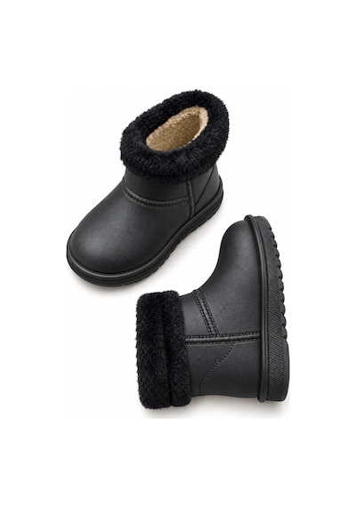 Vojo Kids Lina Su Geçirmez Kürklü Hafif Çocuk Günlük Bot 267800001912 01 Siyah