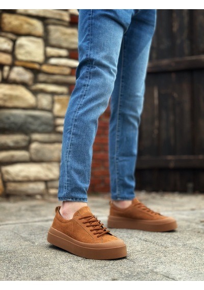 Ba500 Boa Özel Termo Taban Taba Casual Erkek Ayakkabı Taba