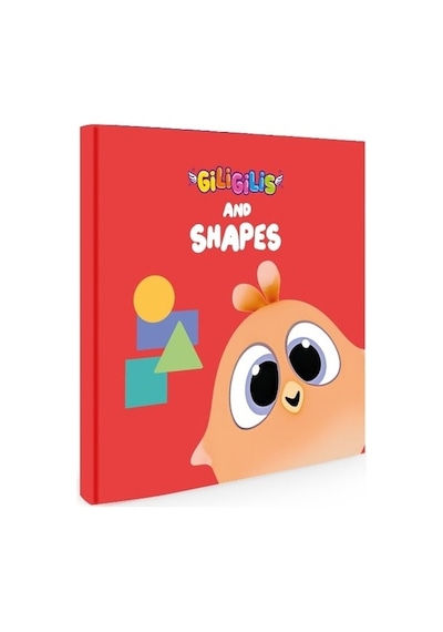 Giligilis and Shapes - İngilizce Eğitici Mini Karton Kitap Serisi- Artenino Yayıncılık