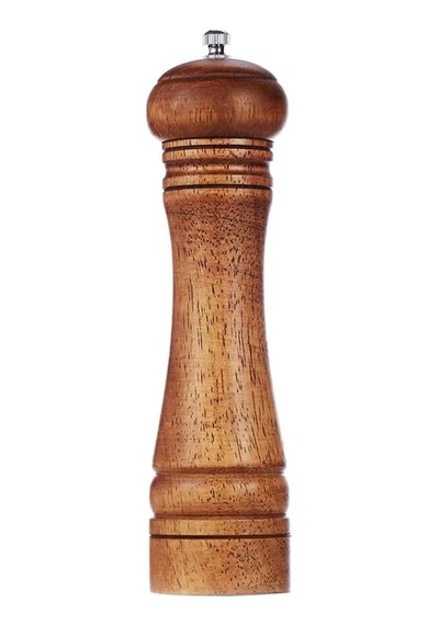 Ebulduk Ahşap Baharat Tuz Değirmeni 22 Cm Kahverengi Diğer