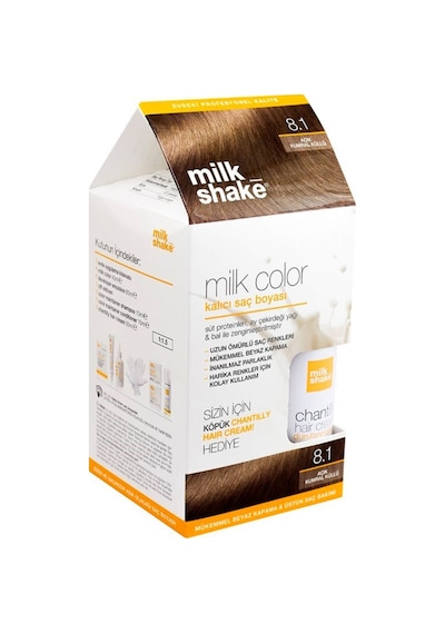 Milk Shake No:8.1 Açık Kumral Küllü Kalıcı Saç Boyası