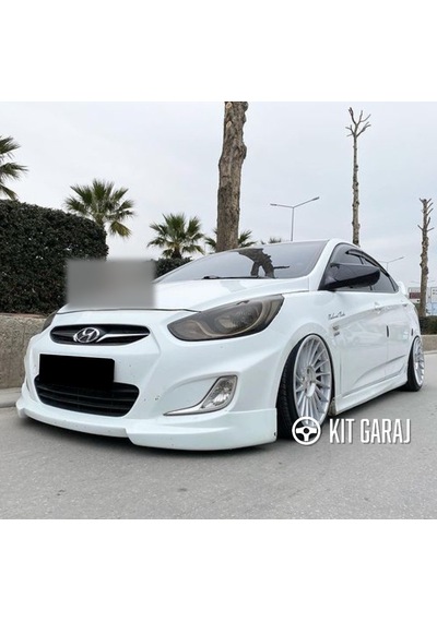 Hyundai Accent 2011-2019 Ön Ek Plastik Boyasız