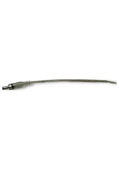 Dc Eril Soketli Konnektör Fişi Şeffaf Güç Uzatma Kablosu Evrensel Adaptör 20cm Dc 5.5mm X 2.1mm
