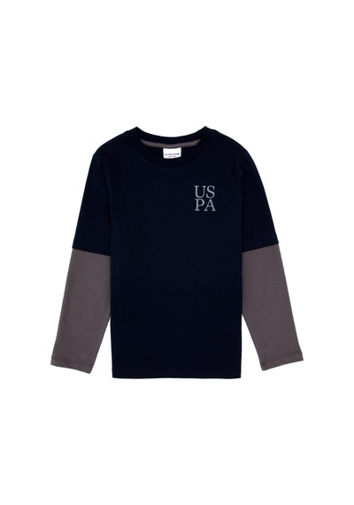 U.S. Polo Assn. Erkek Çocuk Lacivert Bisiklet Yaka Basic Sweatshirt 50313996-VR033 U.S. Polo Assn. Erkek Çocuk Lacivert Bisiklet Yaka Basic Sweatshirt 50313996-VR033