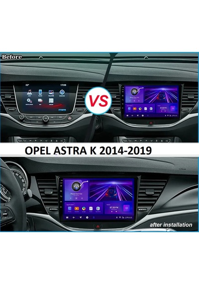 Opel Astra K Android Multimedya 2/32gb Carplayli 9 İnc Hd Ips