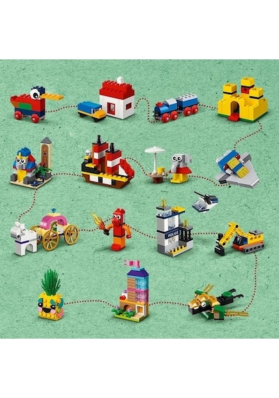 LEGO® Classic 11021 90 Years of Play 1100 Parça