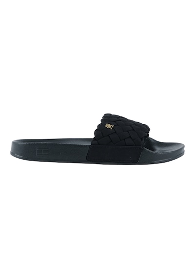 Tommy Hilfiger Braided Kadın Siyah Terlik Fw0fw09203-bds