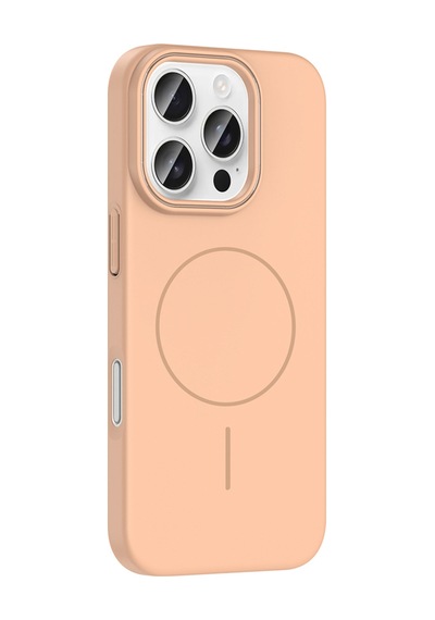 Apple İphone 15 Pro Kılıf Uyumlu Magsafe Şarj Özellikli Renkli İnce Yapılı Sararmaz Kılıf