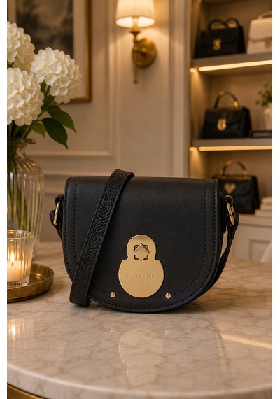 Longchamp Cavalcade Kadın Çapraz 10063 Hna Siyah