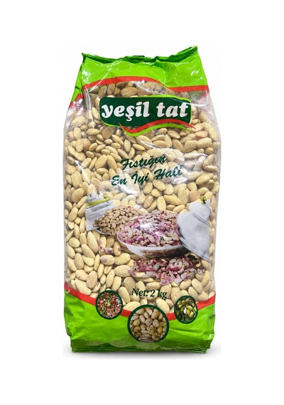 Yeşil Tat Soyulmuş Badem 2 Kg