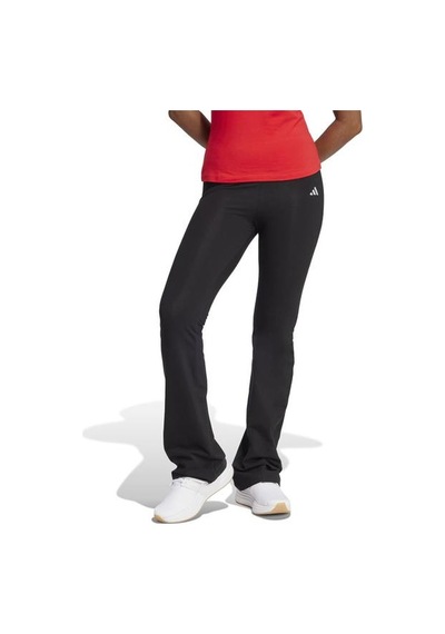Adidas Essentials Small Logo Flared Kadın Siyah Tayt Siyah