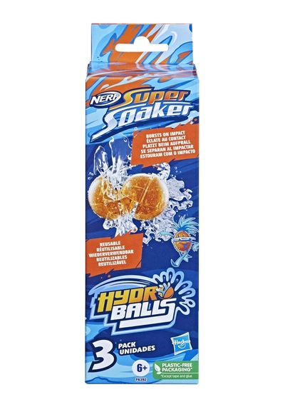 F6392 Nerf Super Soaker Hydro Balls 3lü +6 Yaş