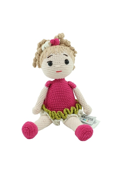 Amigurumi Süslü Bebek - Pembe