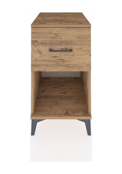 Kronos Komodin Tek Çekmeceli 44x59x80 Çam-çam Çam