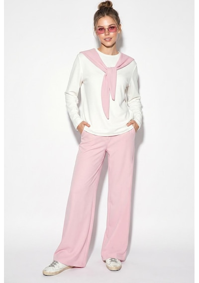Shade Kadın Şal Detaylı Uzun Kollu Basic T-shirt Beli Lastikli Bol Pantolon Alt-üst Modal Takım 4126 60286249 - Pembe Shade Kadın Şal Detaylı Uzun Kollu Basic T-shirt Beli Lastikli Bol Pantolon Alt-üst Modal Takım 4126 60286249 - Pembe